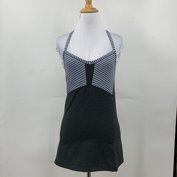 Athleta Fulfillment Tank Top Women S Small Shelf Bra Back T Strap Athletic Shirt - Picture 2 of 13